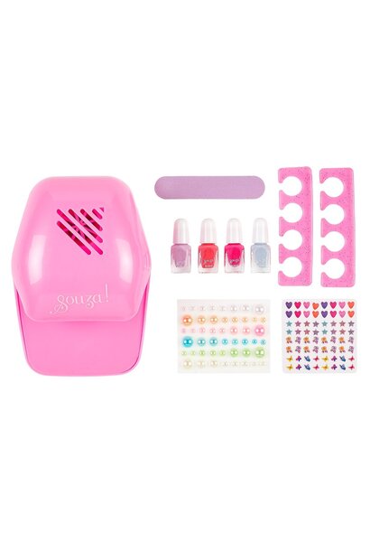 Souza nail dryer + nagellak set