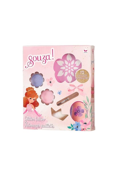 Souza glitter tattoo set princess