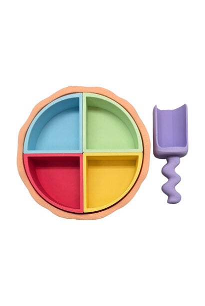 Grennn kwartcirkel set pastel
