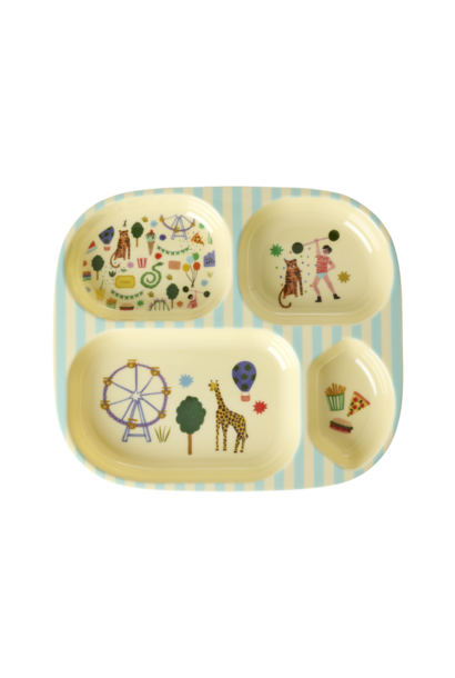 bord met vakken - fun fair - mint
