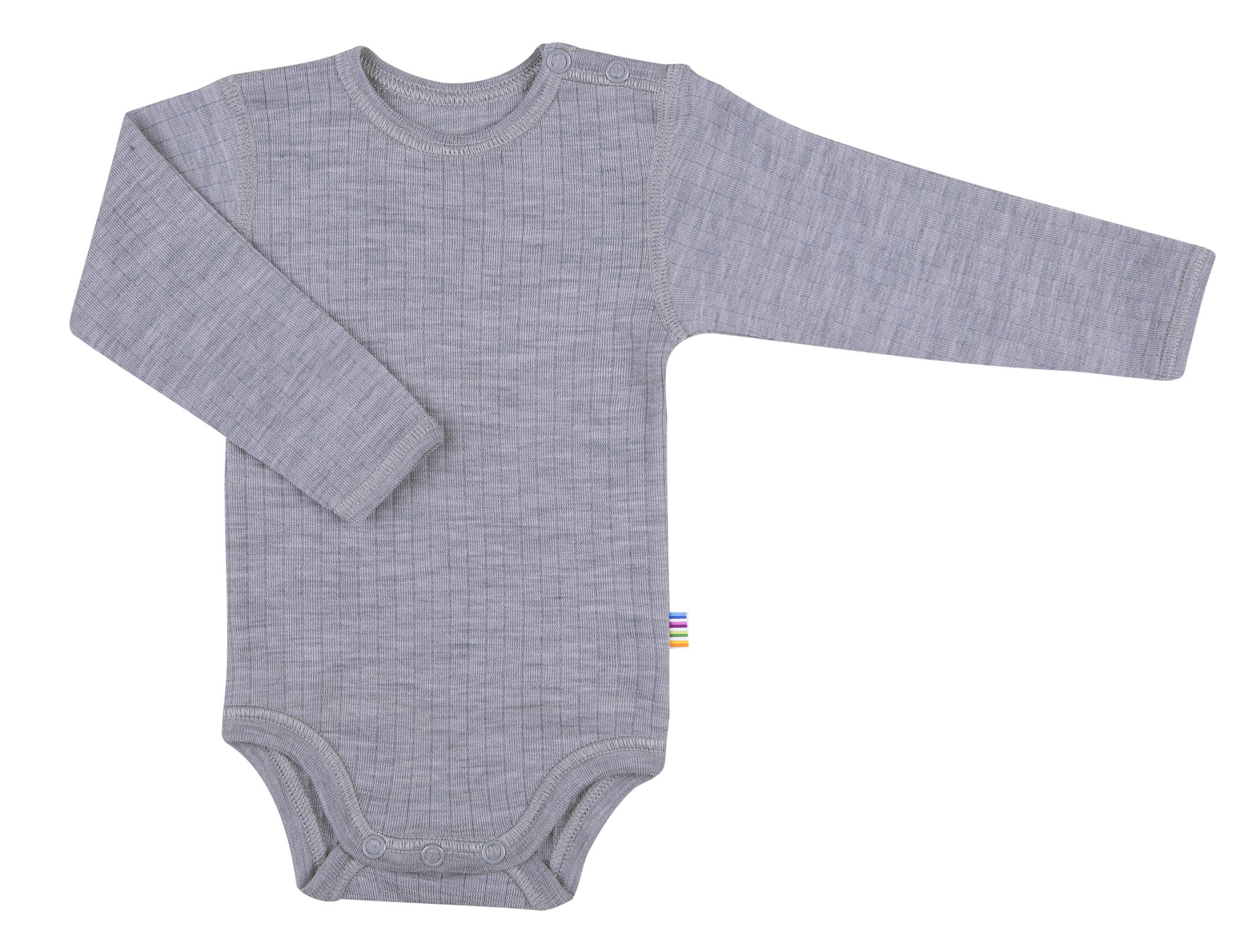 Joha romper merinowol - grijs-3