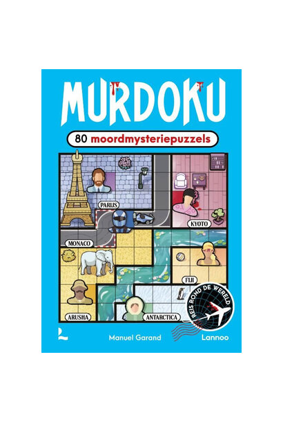 Murdoku 80 moordmysteries - reis rond de wereld