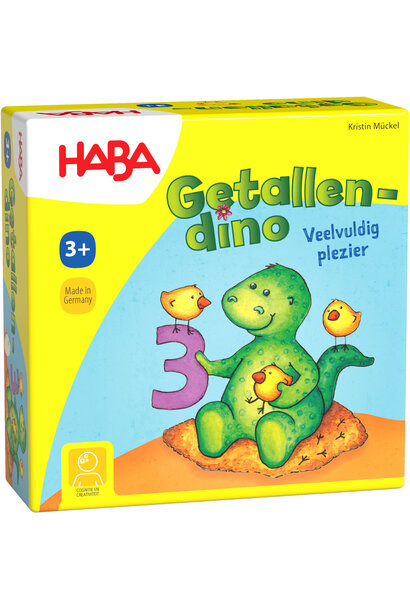 mini spel getallen dino 3+