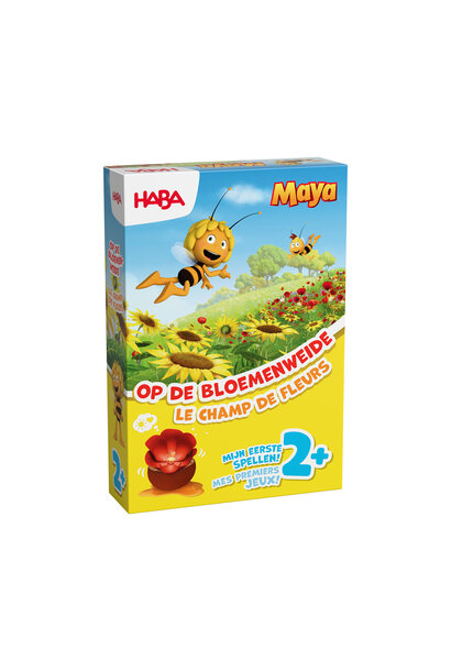 kleuren dobbelspel Maya de Bij bloemenweide 2+