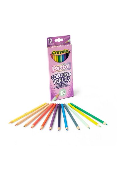 Crayola potloden 12 delig pastel