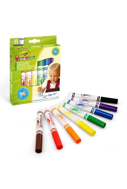 Crayola mini kids uitwasbare stiften 8 delig