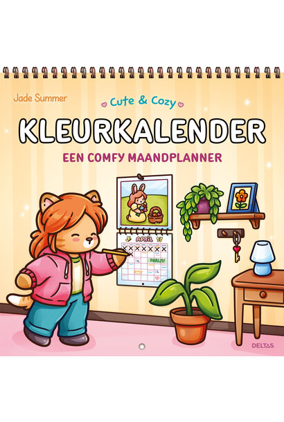 Deltas cute & cozy kleurkalender Jade Summer