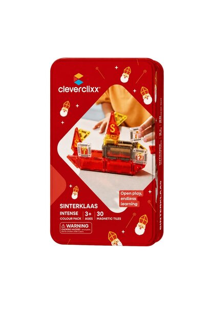 mini tiles Sinterklaas stoomboot 30 delig