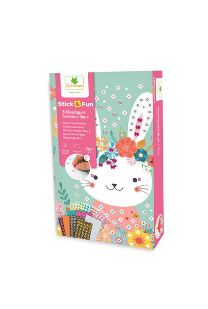 stick & fun mozaïek - schattige dieren