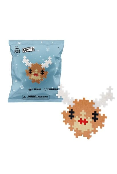 puzzel op nummer -  rendier