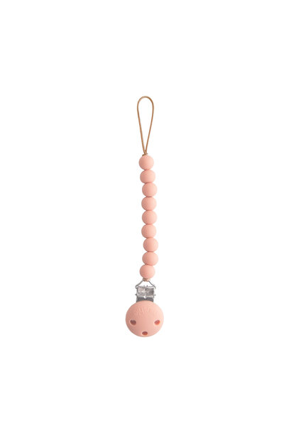 Mushie speenkoord hera powder pink