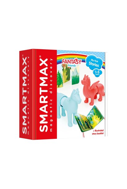 Smartmax magnetische dieren met boekje - fantasy