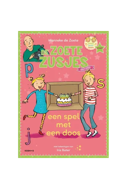 Leren lezen met de zoete zusjes - een spel met een doos  ( AVI START )