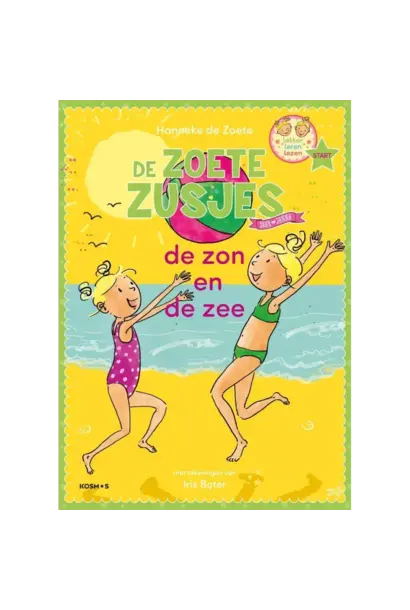 Leren lezen met de zoete zusjes - de zon en de zee (AVI START)
