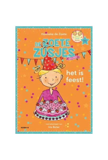 Leren lezen met de zoete zusjes - het is feest ( AVI M3)