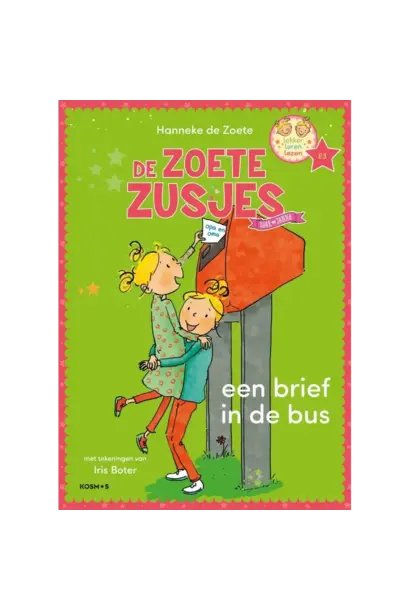 Leren lezen met de zoete zusjes - een brief in de bus ( AVI E3+ )