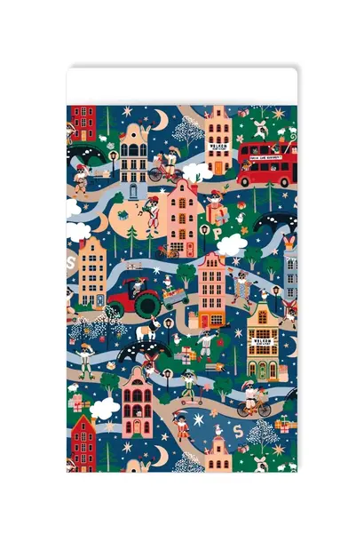 Inpakken - cadeauzakje 17x25cm sint is in town