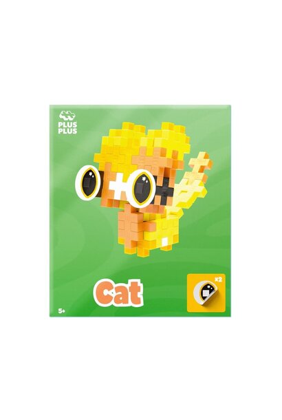 Plus Plus pet - curios cat
