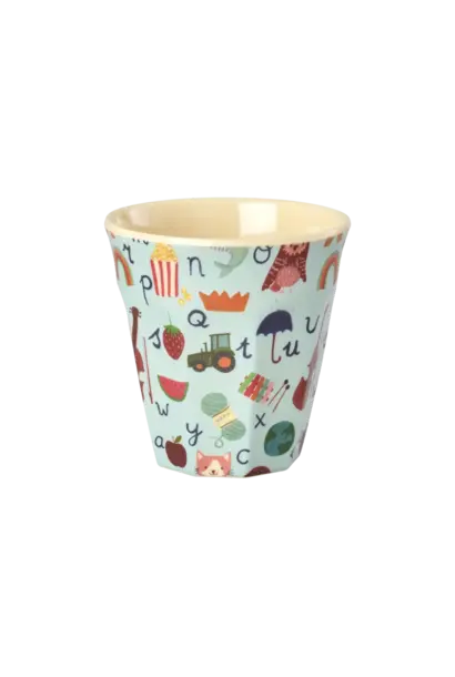 Rice drinkbeker 250ml - ABC - blauw