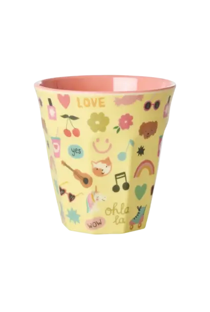 Rice drinkbeker 250ml - unicorn love