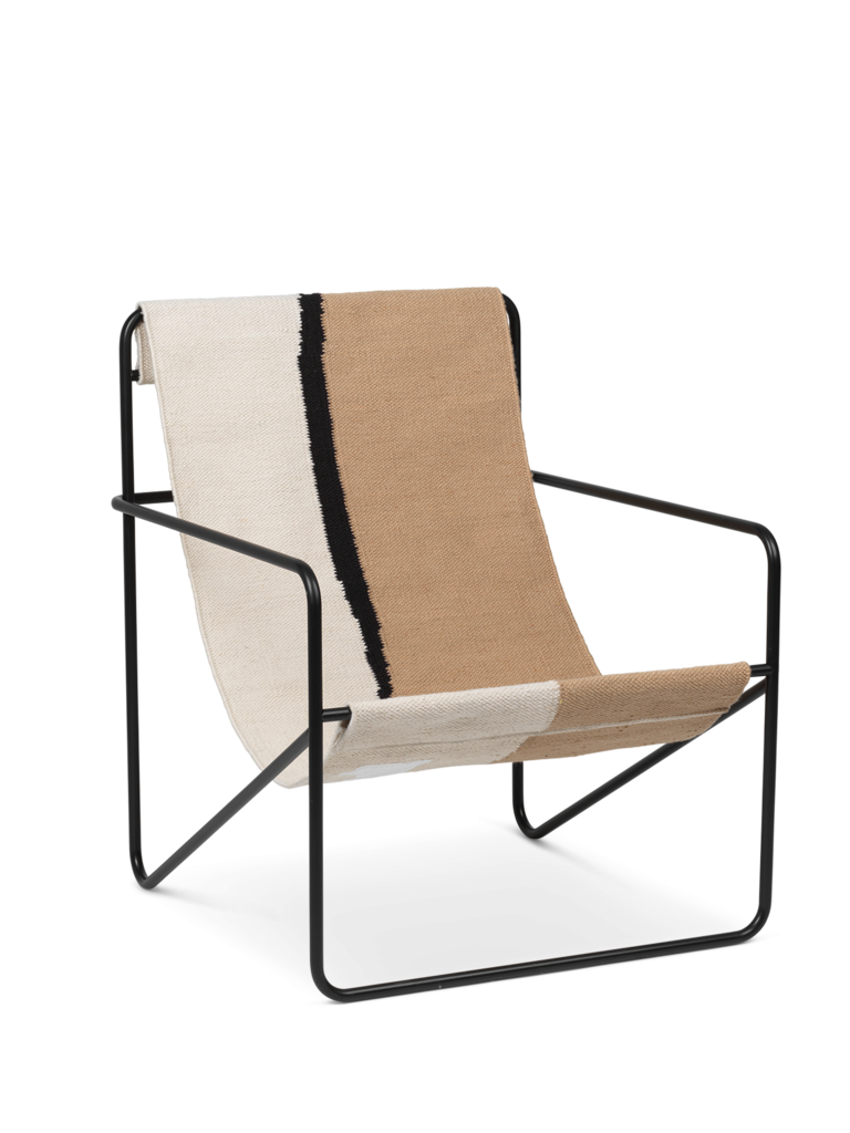 ferm Living Desert lounge chair - Black base
