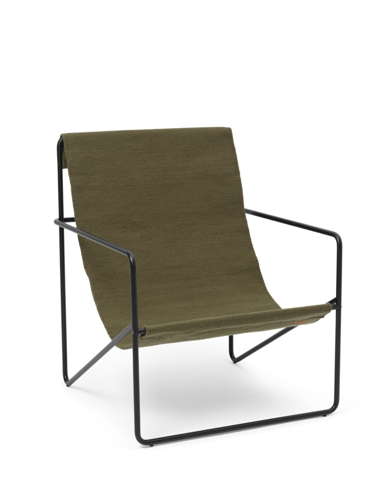 ferm Living Desert Lounge Chair - Black base