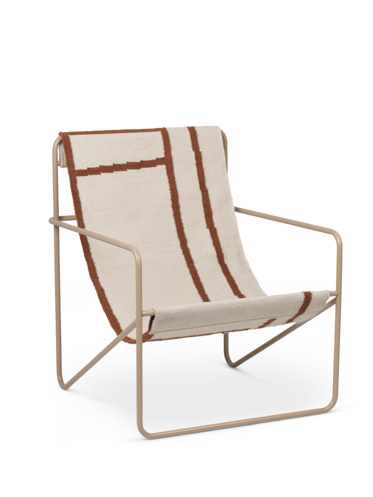 ferm Living Desert Lounge Chair - Cashmere base