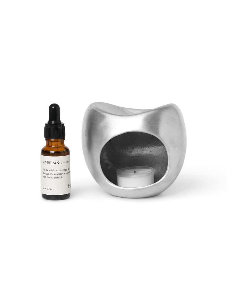 ferm Living Odel Oil Burner - Aluminium