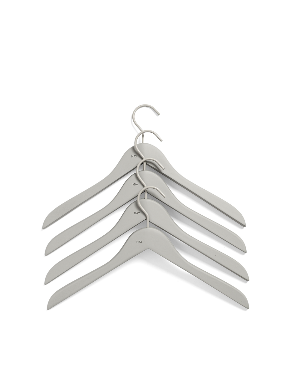 Hay Soft Coat Hanger Wide | Set of 4