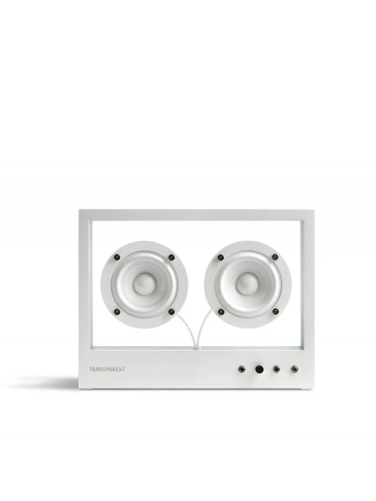 Transparant Sound AB Transparent speaker White