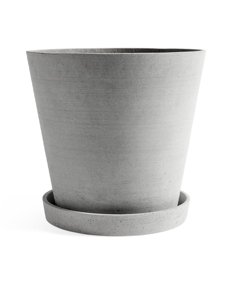 HAY Flowerpot with saucer - XXXL