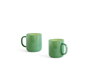 Hay Borosilicate Mug - Set of 2 - Jade Yellow