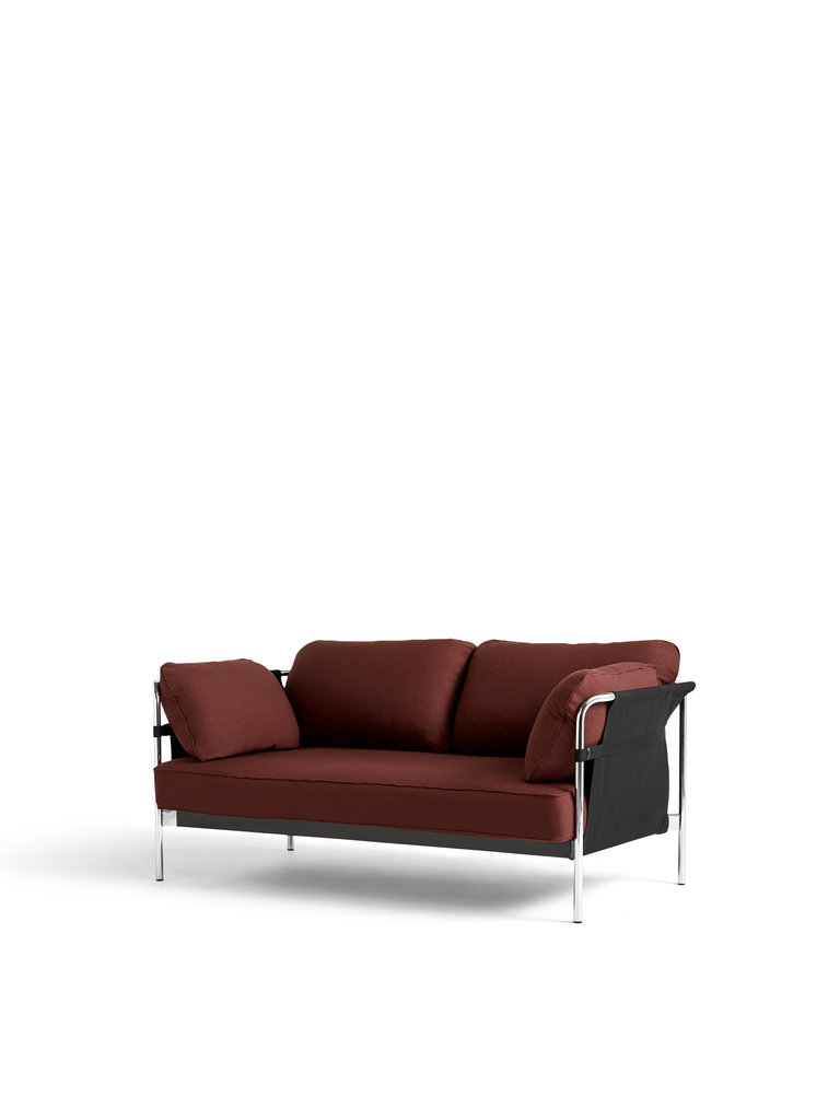 HAY Can sofa - 2 seater - Steelcut