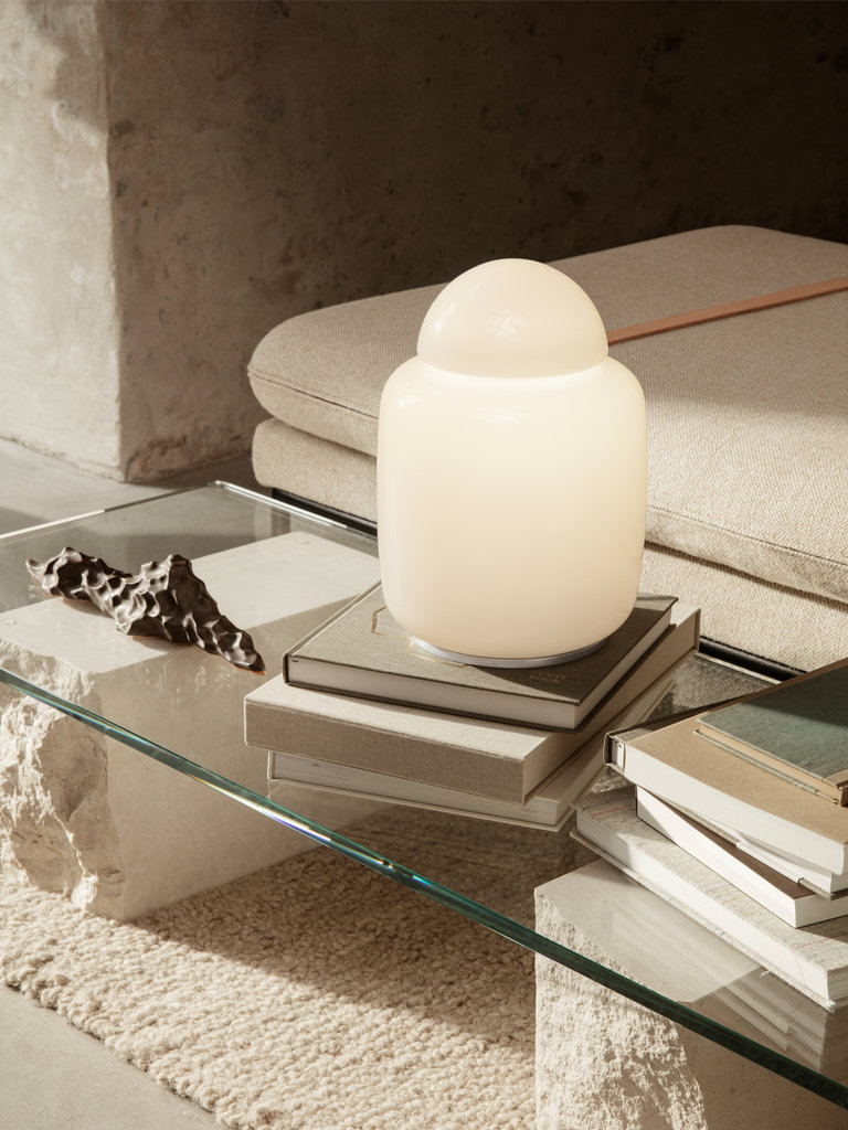 ferm Living Bell table lamp - White