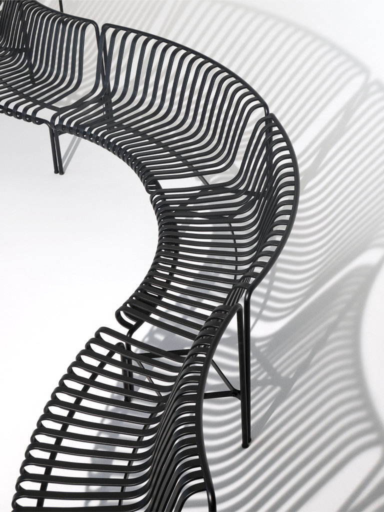 HAY Palissade park dining bench - Out