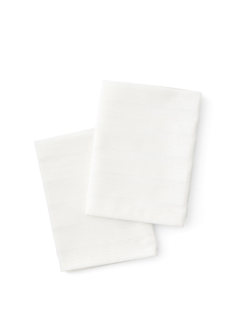 Audo Graphium Tea Towel - 40 x 64 cm - Ecru - 2-pack