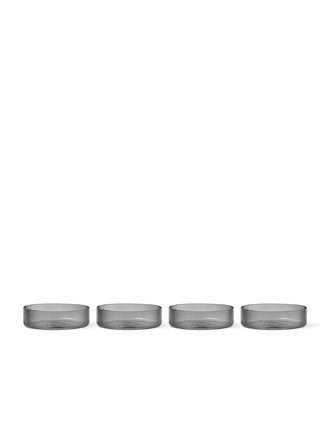 ferm Living Ripple serving bowls - Set of 4 ferm Living Ripple serving bowls - Set of 4