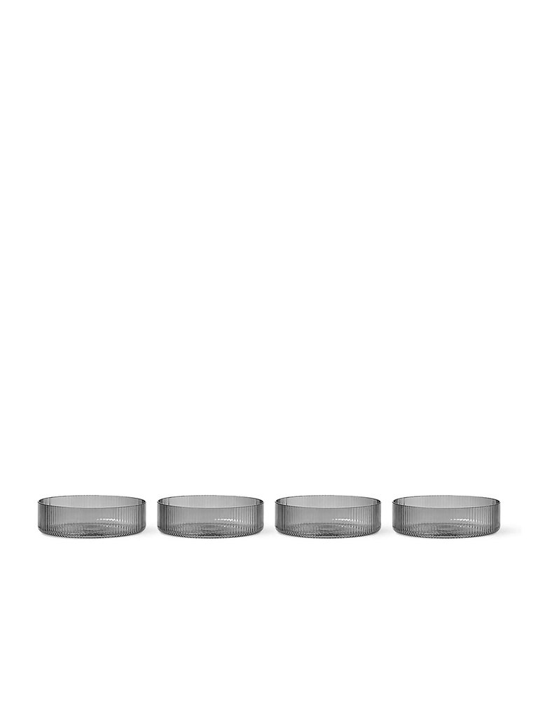 ferm Living Ripple serving bowls - Set of 4