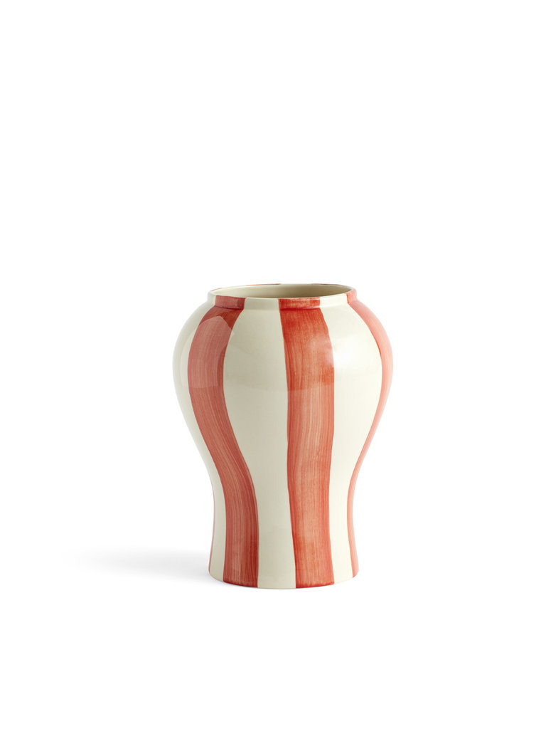 HAY Sobremesa stripe vase