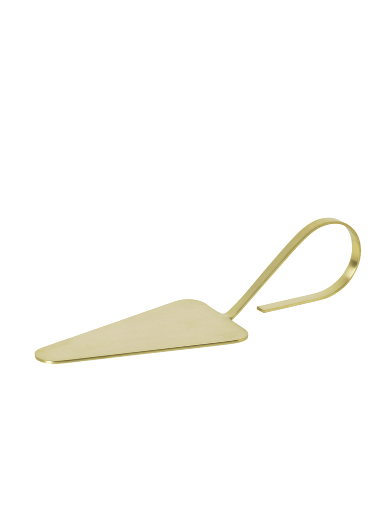 ferm Living Fein cake server - Brass