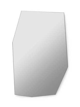 ferm Living Shard mirror - Black ferm Living Shard mirror - Black