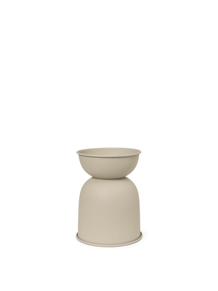 ferm Living Hourglass pot - Cashmere