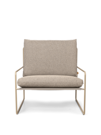 ferm Living Desert sofa 1-seater - Dolce (Cashmere/Dark sand) ferm Living Desert sofa 1-seater - Dolce (Cashmere/Dark sand)