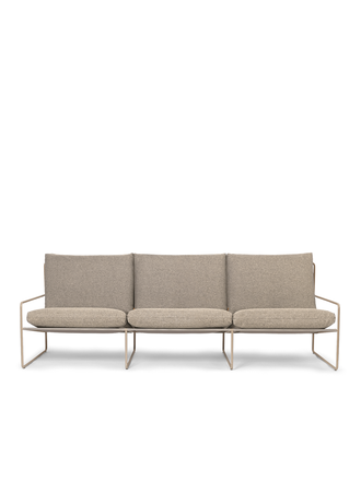 ferm Living Desert sofa 3-seater - Dolce (Cashmere/Dark sand) ferm Living Desert sofa 3-seater - Dolce (Cashmere/Dark sand)