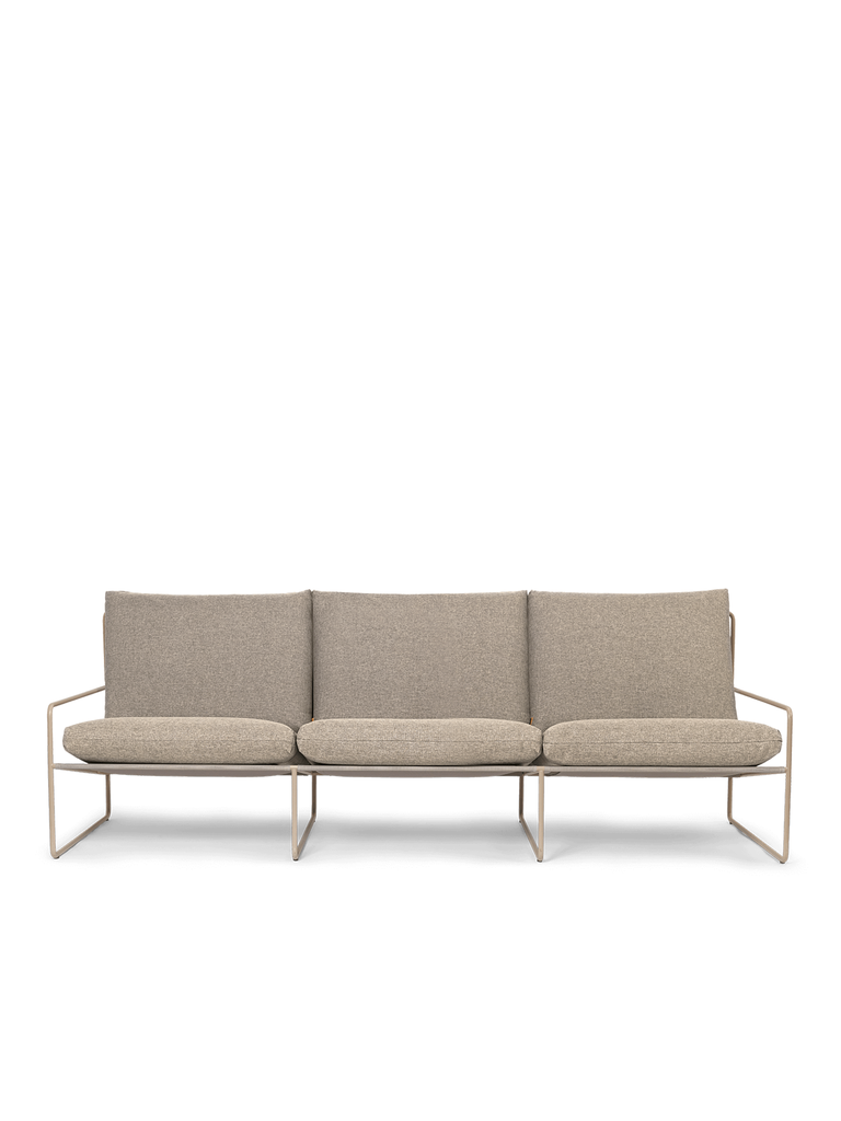 ferm Living Desert sofa 3-seater - Dolce (Cashmere/Dark sand)