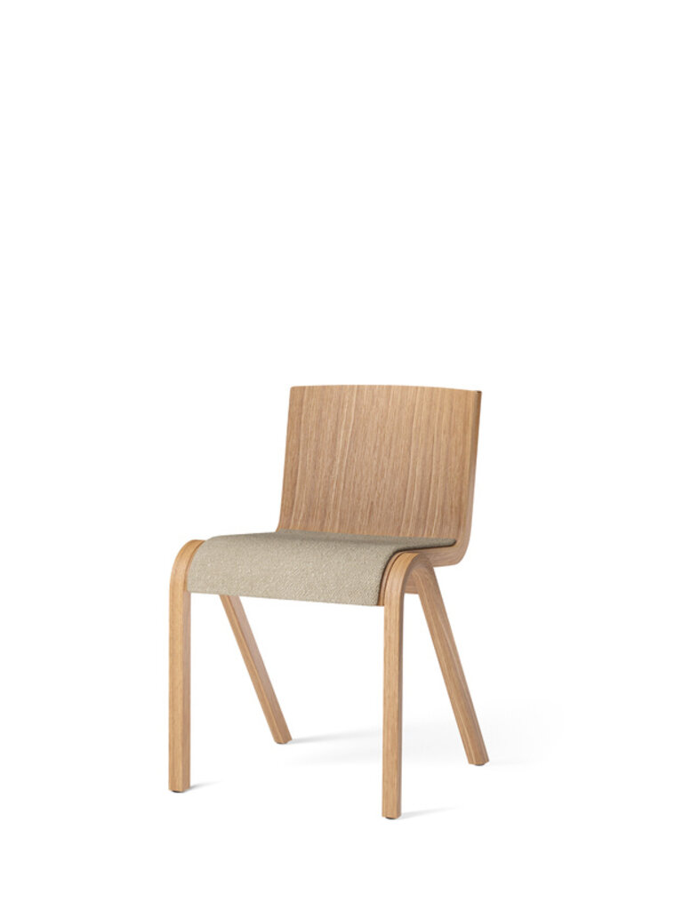 Audo Ready dining chair - seat upholstered