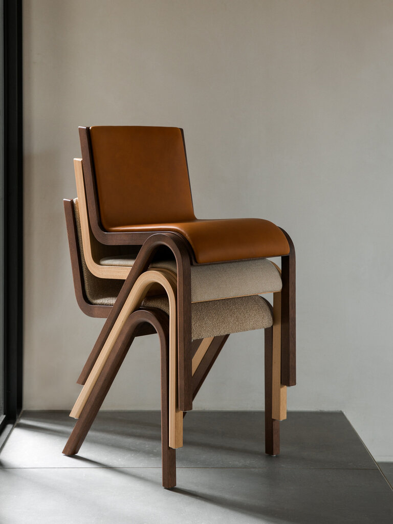 Audo Ready dining chair - front upholstered