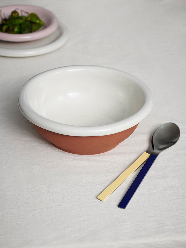 HAY Barro Salad Bowl - Large - Off White