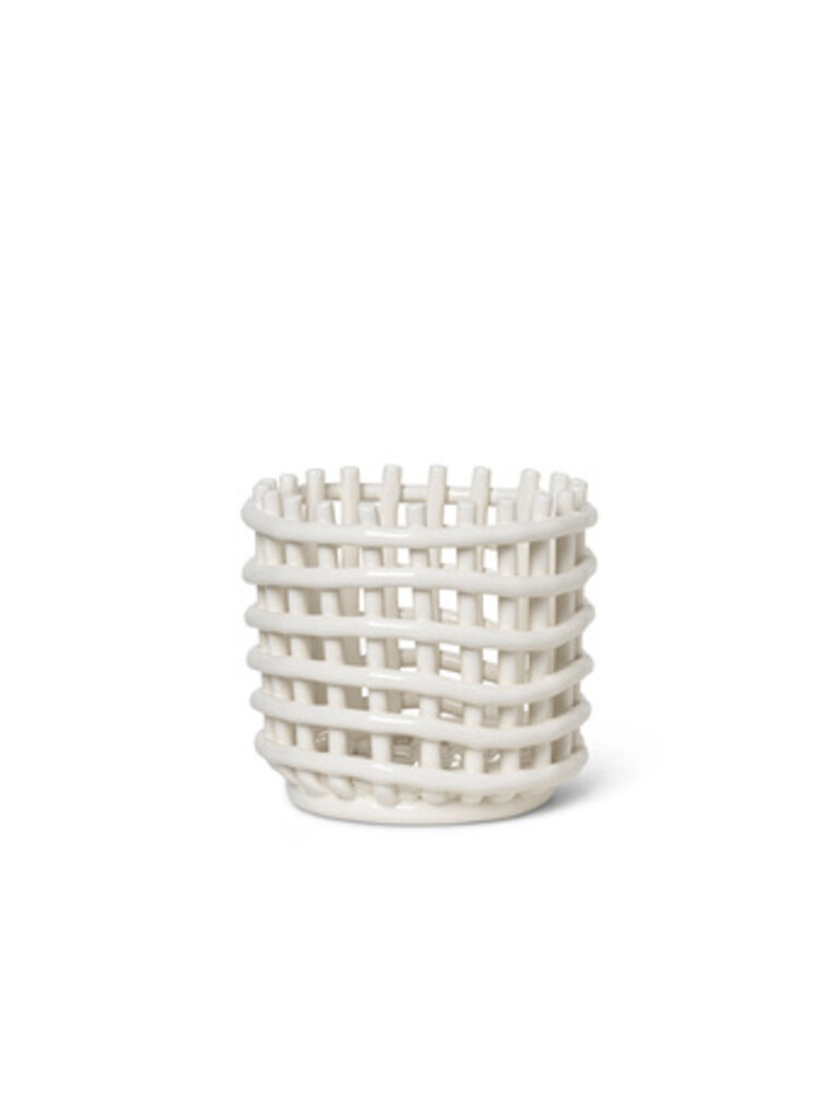 ferm Living Ceramic Basket - Small