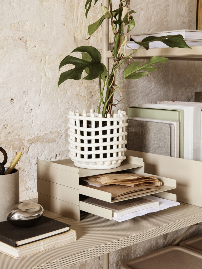 ferm Living Ceramic Basket - Small